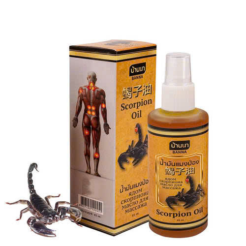 Dầu Xịt Xoa Bóp Nọc Bò Cạp Banna Scorpion Oil 85ml - 250.000đ - 0938416889