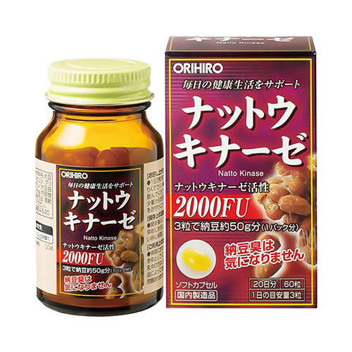 Thuốc Chống Đột Qụy Natto Kinase - Oriho