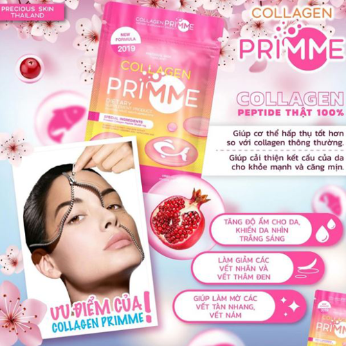 Viên Uống Trắng Da Collagen Prime Thái Lan